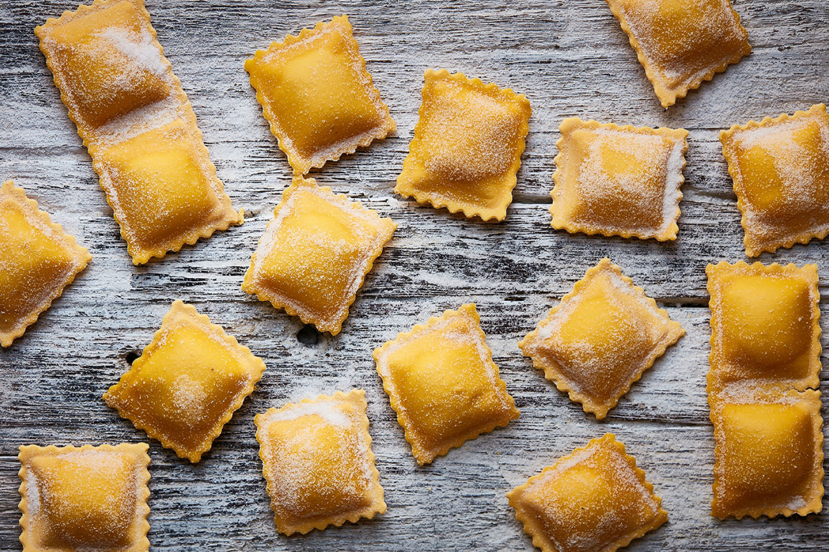 Ravioli Mushroom and Cheese